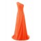 A-Line One-Shoulder Long Chiffon Bridesmaid Dresses/Wedding Party Dresses BD010181