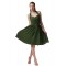 A-Line Halter Green Short Chiffon Bridesmaid Dresses/Wedding Party Dresses BD010191