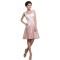 A-Line Short White Pink Bridesmaid Dresses/Wedding Party Dresses BD010192
