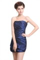 Short/Mini Strapless Navy Blue Bridesmaid Dresses/Wedding Party Dresses BD010193