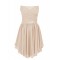 A-Line Strapless Short/Mini Chiffon and Lace Bridesmaid Dresses/Wedding Party Dresses BD010194