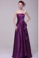 A-Line Strapless Purple Floor-Length Bridesmaid Dresses/Wedding Party Dresses BD010204