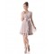 A-Line Short Sleeve Chiffon Bridesmaid Dresses/Wedding Party Dresses BD010207