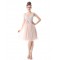 A-Line Straps Short Bridesmaid Dresses/Wedding Party Dresses BD010208