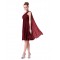 A-Line Empire One-Shoulder Short Chiffon Bridesmaid Dresses/Wedding Party Dresses BD010223