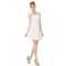 A-Line Strapless White Chiffon Short Bridesmaid Dresses/Wedding Party Dresses BD010226