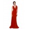 Trumpet/Mermaid V-Neck Floor-Length Bridesmaid Dresses/Wedding Party Dresses BD010235