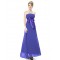 A-Line Empire Strapless Long Chiffon Bridesmaid Dresses/Wedding Party Dresses/Maternity Dresses BD010254