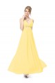 Empire Long Yellow Beaded Chiffon Bridesmaid Dresses/Maternity Evening Dresses BD010261 Empire Long Yellow Beaded Chiffon Bridesmaid Dresses/Maternity Evening Dresses BD010261