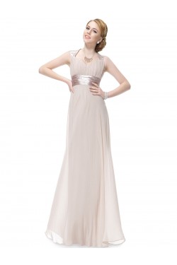 A-Line Long Chiffon Bridesmaid Dresses/Evening Dresses BD010272