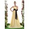 A-Line Long Yellow Chiffon Bridesmaid Dresses/Wedding Party Dresses BD010303