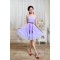 A-Line Strapless Short Chiffon Bridesmaid Dresses/Wedding Party Dresses BD010305