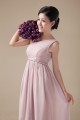 Empire One-Shoulder Long Chiffon Bridesmaid Dresses/Evening Dresses/Maternity Dresses BD010311