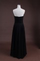 Sheath/Column Sweetheart Long Black Chiffon Bridesmaid Dresses/Wedding Party Dresses BD010320