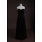 Sheath/Column Sweetheart Long Black Chiffon Bridesmaid Dresses/Wedding Party Dresses BD010320