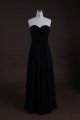 Sheath/Column Sweetheart Long Black Chiffon Bridesmaid Dresses/Wedding Party Dresses BD010320