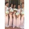 Mermaid Off-the-Shoulder Lace Long Bridesmaid Dresses/Wedding Party Dresses BD010324
