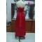 A-Line Strapless Long Red Bridesmaid Dresses/Wedding Party Dresses BD010327