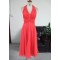 A-Line V-Neck Halter Short Chiffon Bridesmaid Dresses/Wedding Party Dresses BD010329