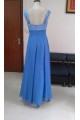 A-Line Long Blue Bridesmaid Dresses/Wedding Party Dresses BD010333
