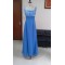 A-Line Long Blue Bridesmaid Dresses/Wedding Party Dresses BD010333