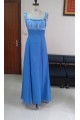 A-Line Long Blue Bridesmaid Dresses/Wedding Party Dresses BD010333