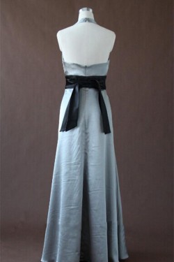 A-Line Halter Long Bridesmaid Dresses/Wedding Party Dresses BD010342