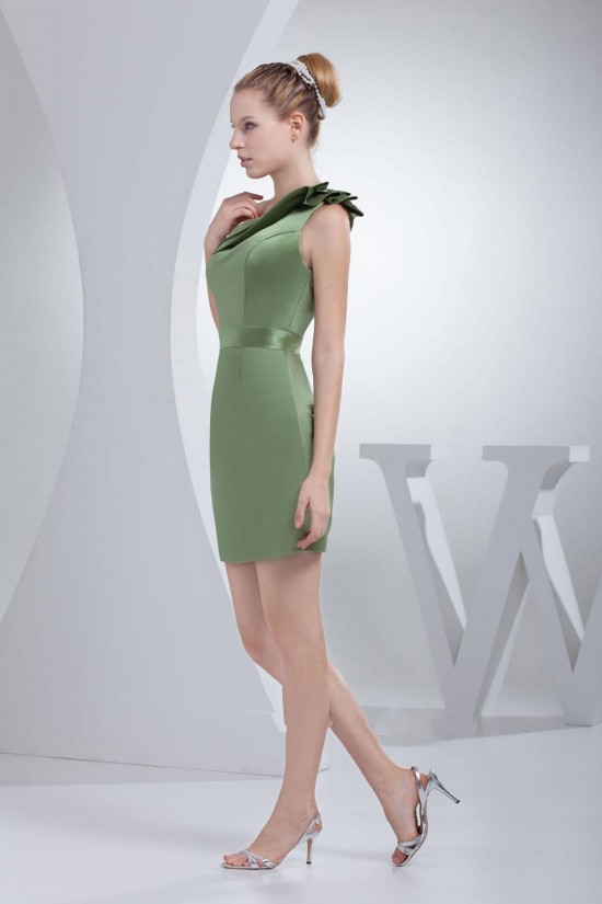 Short/Mini One-Shoulder Bridesmaid Dresses/Wedding Party Dresses BD010347 Short/Mini One-Shoulder Bridesmaid Dresses/Wedding Party Dresses BD010347
