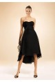 High Low Strapless Black Chiffon Bridesmaid Dresses/Wedding Party Dresses BD010364 High Low Strapless Black Chiffon Bridesmaid Dresses/Wedding Party Dresses BD010364