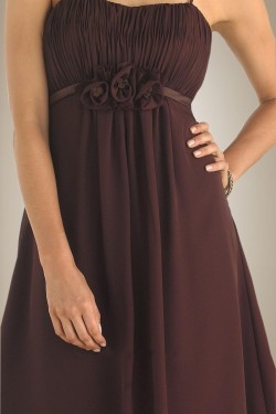 A-Line Spaghetti Strap Chiffon Bridesmaid Dresses/Wedding Party Dresses BD010366