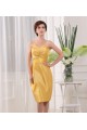 Spaghetti Strap Short Yellow Bridesmaid Dresses/Wedding Party Dresses BD010367 Spaghetti Strap Short Yellow Bridesmaid Dresses/Wedding Party Dresses BD010367