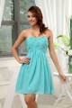 A-Line Sweetheart Short Blue Chiffon Bridesmaid Dresses/Wedding Party Dresses BD010371
