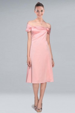 A-Line Short Pink Bridesmaid Dresses/Wedding Party Dresses BD010384