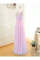 A-Line Long Pink Chiffon Bridesmaid Dresses/Wedding Party Dresses BD010393