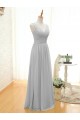 A-Line Long Chiffon Bridesmaid Dresses/Wedding Party Dresses BD010394