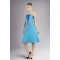 A-Line Strapless Blue Knee-Length Bridesmaid Dresses/Wedding Party Dresses BD010402