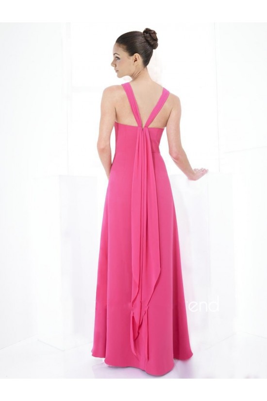 Sheath/Column Chiffon Floor-Length Bridesmaid Dresses/Wedding Party Dresses BD010406