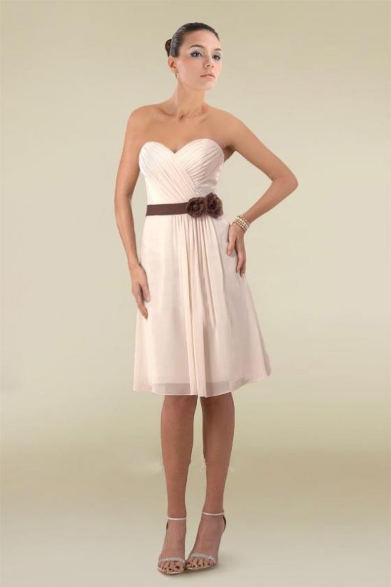 A-Line Sweetheart Knee-Length Bridesmaid Dresses/Wedding Party Dresses BD010411 A-Line Sweetheart Knee-Length Bridesmaid Dresses/Wedding Party Dresses BD010411