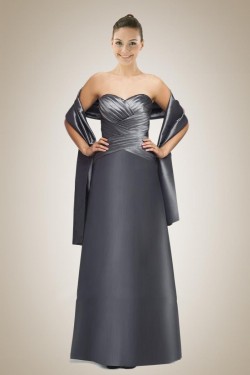A-Line Sweetheart Floor-Length Satin Bridesmaid Dresses/Wedding Party Dresses BD010413