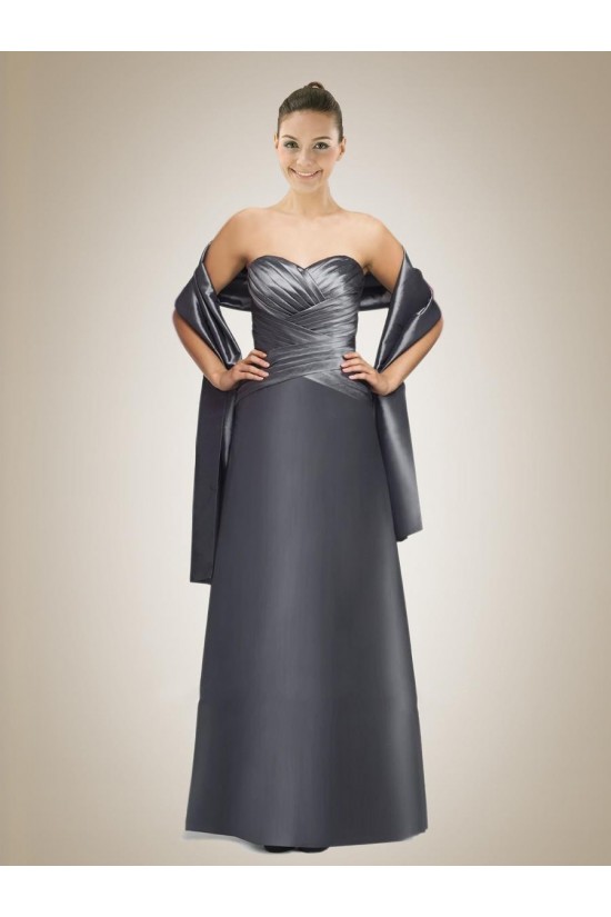 A-Line Sweetheart Floor-Length Satin Bridesmaid Dresses/Wedding Party Dresses BD010413