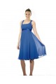 Empire Royal Blue Chiffon Knee-Length Bridesmaid Dresses/Wedding Party Dresses/Maternity Dresses BD010414 Empire Royal Blue Chiffon Knee-Length Bridesmaid Dresses/Wedding Party Dresses/Maternity Dresses BD010414