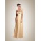 Empire Yellow Chiffon Floor-Length Bridesmaid Dresses/Wedding Party Dresses/Maternity Dresses BD010415
