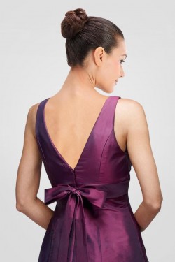 A-Line V-Neck Short Taffeta Bridesmaid Dresses/Wedding Party Dresses BD010427