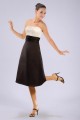A-Line Strapless Black White Short Bridesmaid Dresses/Wedding Party Dresses BD010429 A-Line Strapless Black White Short Bridesmaid Dresses/Wedding Party Dresses BD010429