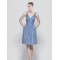 A-Line V-Neck Short Bridesmaid Dresses/Wedding Party Dresses BD010430