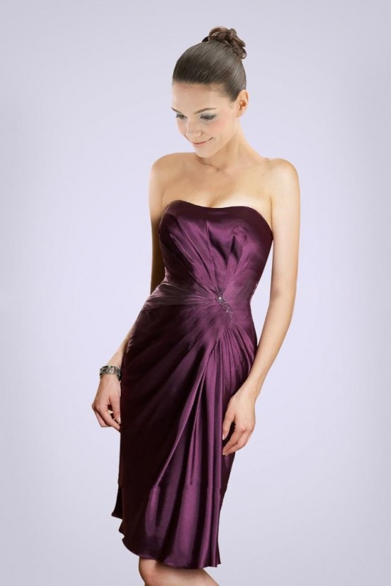Short/Mini Strapless Bridesmaid Dresses/Wedding Party Dresses BD010431 Short/Mini Strapless Bridesmaid Dresses/Wedding Party Dresses BD010431