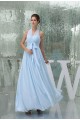 A-Line Halter Long Blue Chiffon Bridesmaid Dresses/Wedding Party Dresses BD010432 A-Line Halter Long Blue Chiffon Bridesmaid Dresses/Wedding Party Dresses BD010432
