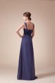 A-Line Beaded Floor-Length Chiffon Bridesmaid Dresses/Wedding Party Dresses BD010441