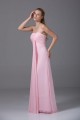 A-Line Strapless Pink Floor-Length Chiffon Bridesmaid Dresses/Wedding Party Dresses BD010443 A-Line Strapless Pink Floor-Length Chiffon Bridesmaid Dresses/Wedding Party Dresses BD010443