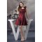 A-Line One-Shoulder Short Taffeta Bridesmaid Dresses/Wedding Party Dresses BD010450